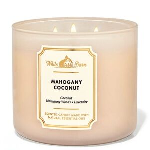 White Barn Mahogany Coconut Candle